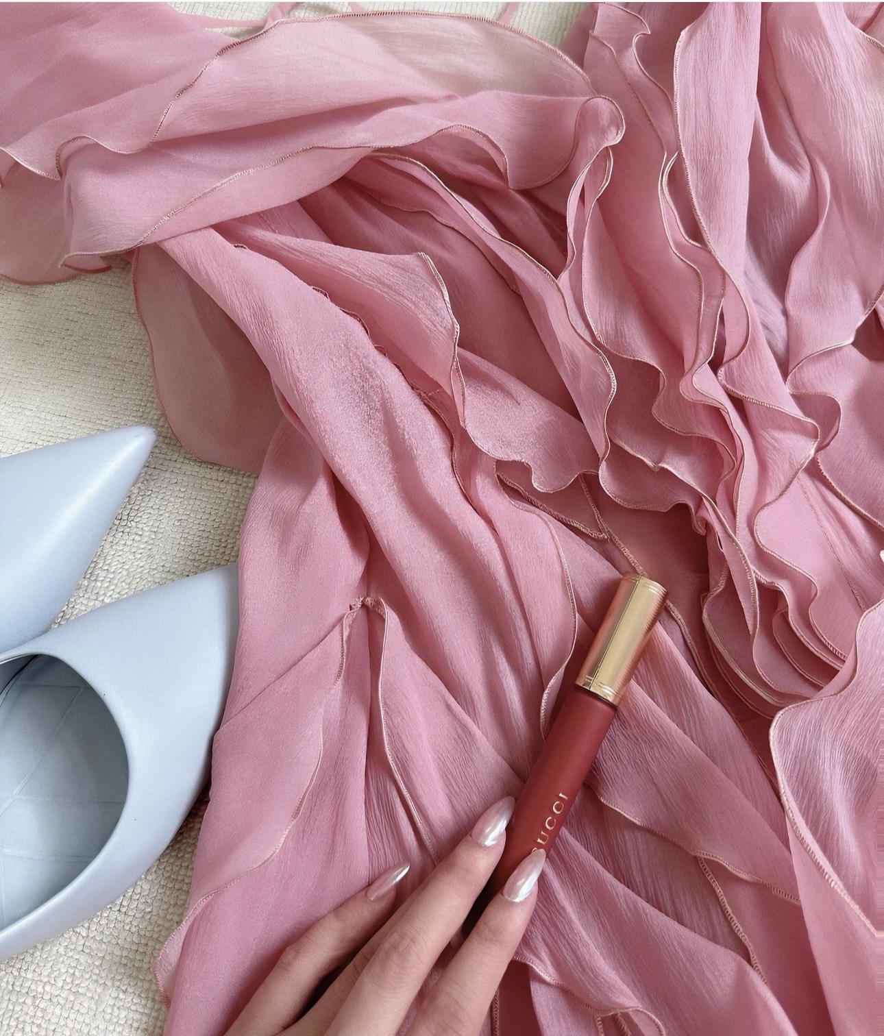 Dream Petal Organza Dress