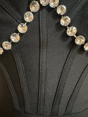 Noir Allure Bodycon Dress