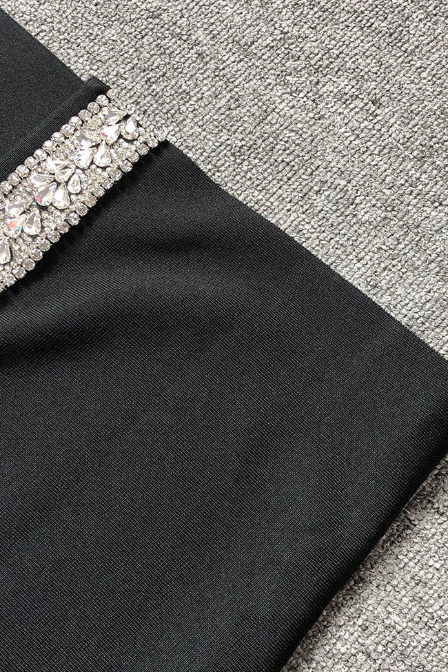 Black Diamond Serpentine Gown