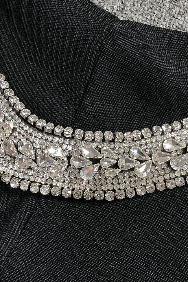 Black Diamond Serpentine Gown