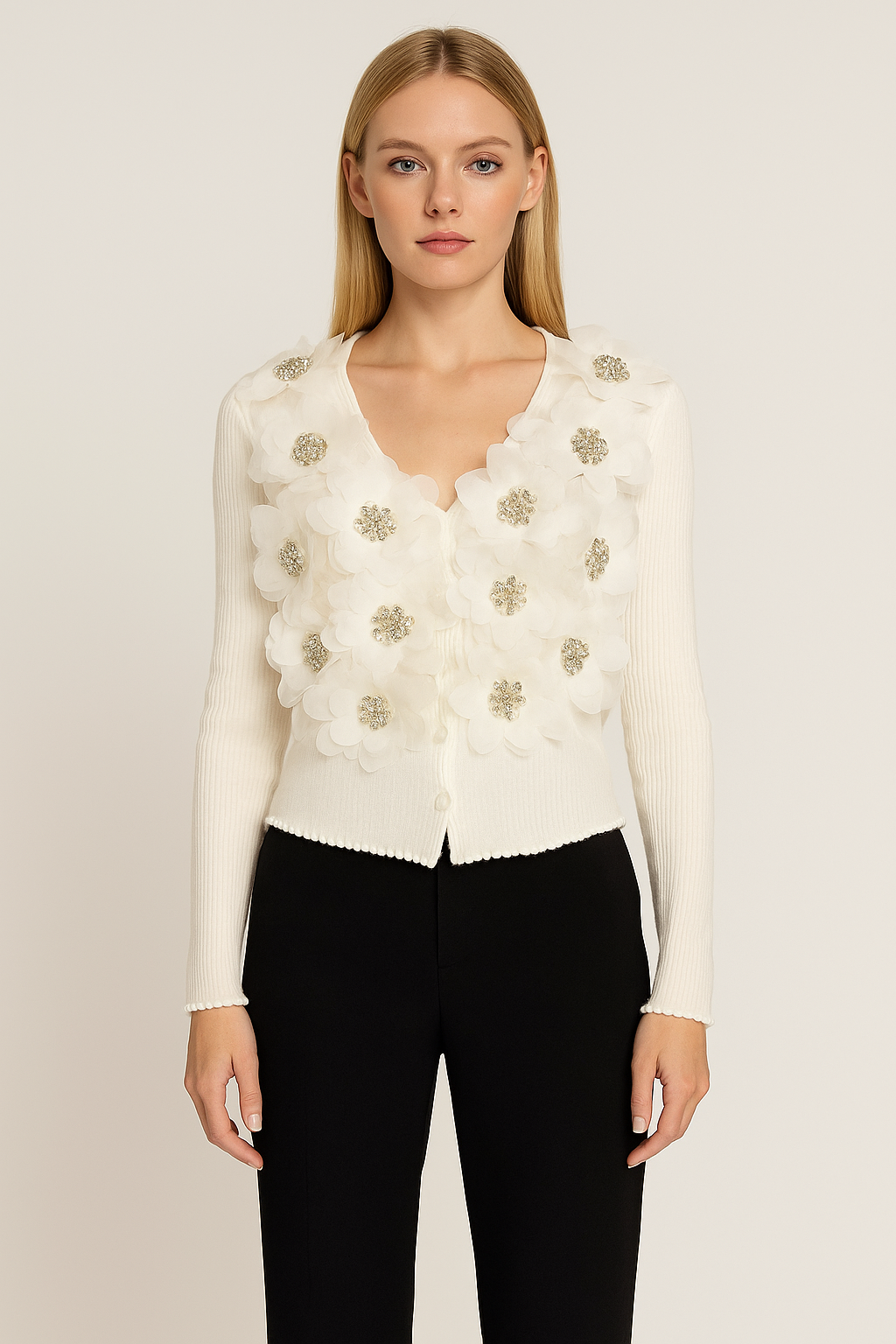 Blossom Frost 3D Label Top