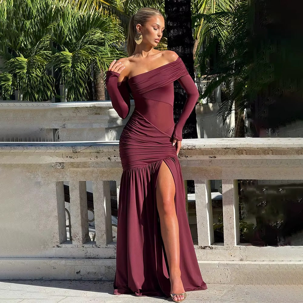 Midnight Merlot Dress