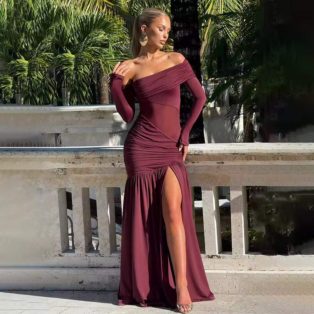 Midnight Merlot Dress