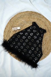 Twilight Temptation fur Label Top