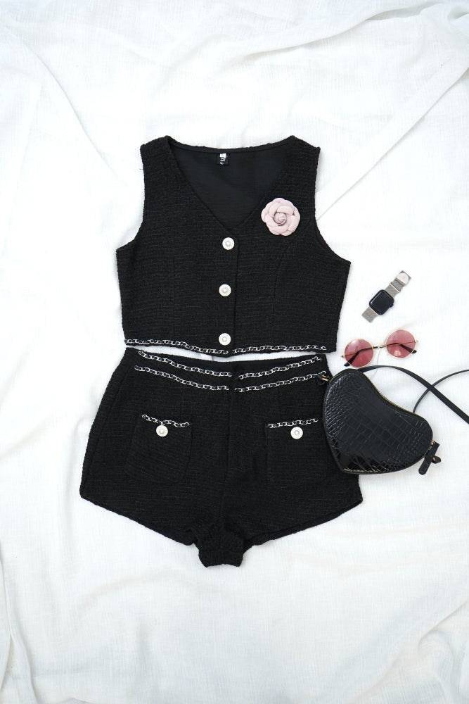 Midnight Charm Label Co-ord Set