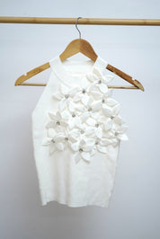 Pearl Petal Label Top