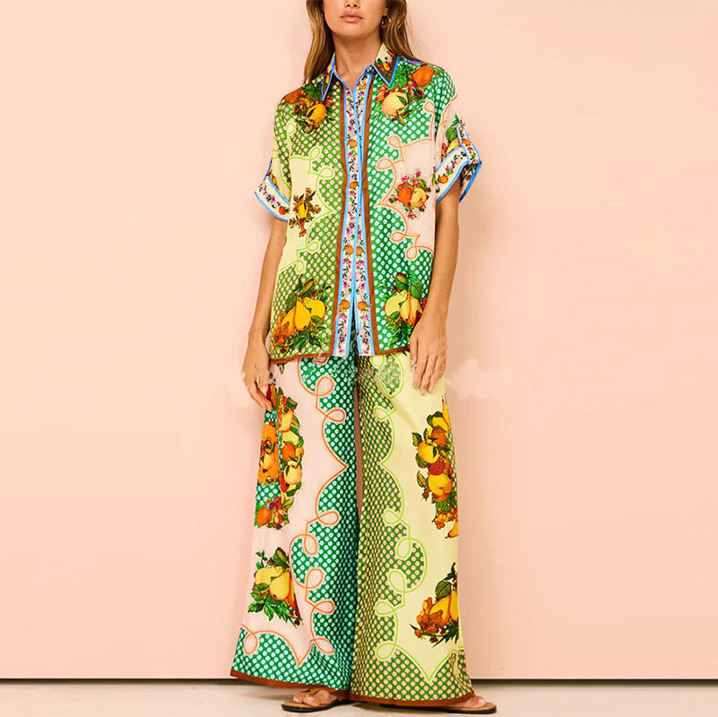 Citrus Bloom Co-ord Set