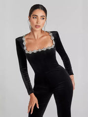 Scarlet Aura Jump suit