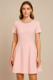 Pink Peony Label Dress