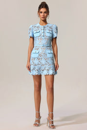 Crystal Bloom Pocket Dress