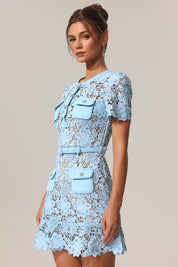 Crystal Bloom Pocket Dress