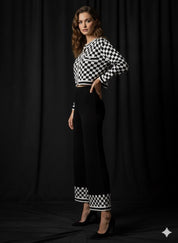 Checkmate Chic 2-Piece Set