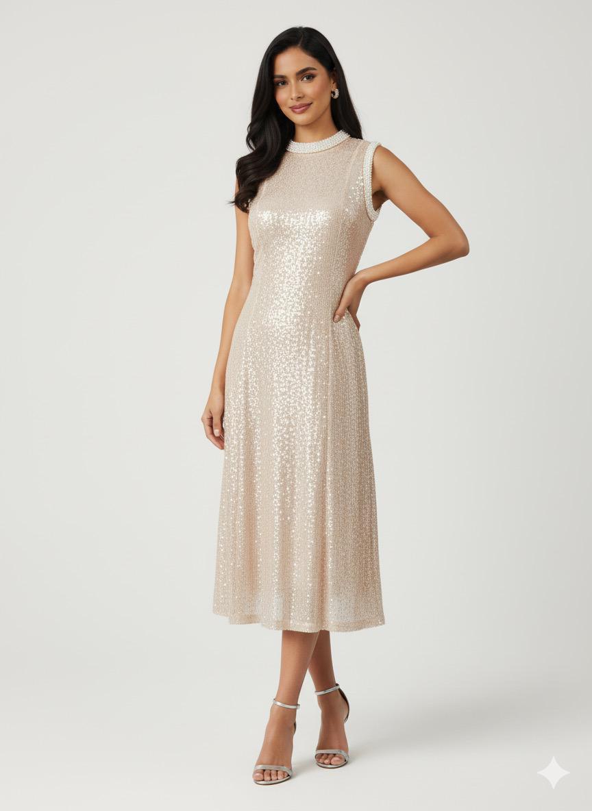 Luxe Radiance Evening Dress