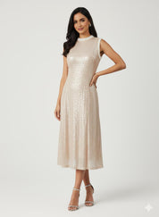 Luxe Radiance Evening Dress