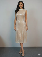 Luxe Radiance Evening Dress