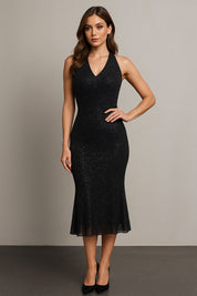 Midnight Shimmer Chainmail Dress