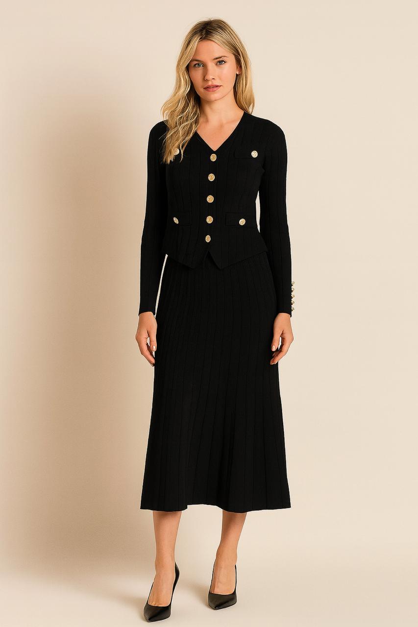 Velora Luxe Ribbed Co-ord Set