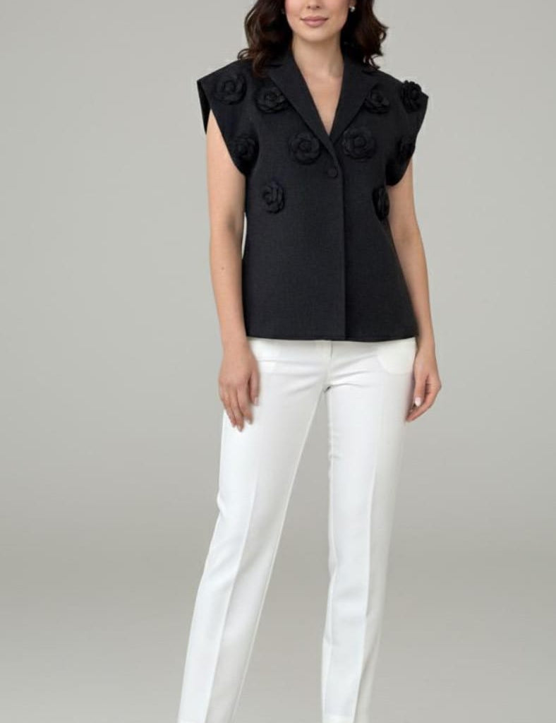 Urban Chic Floral Embellished Blazer