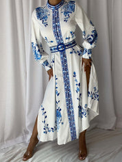 Royal Porcelain Bloom Gown