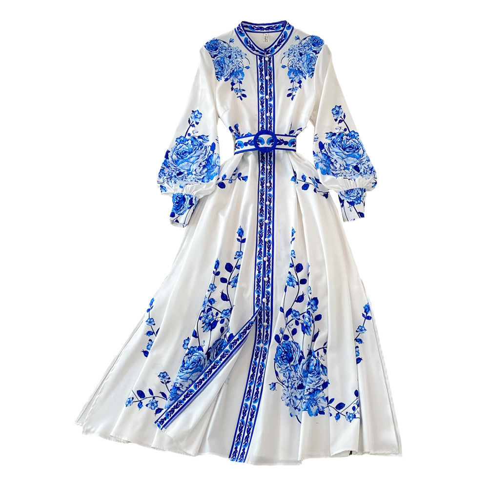 Royal Porcelain Bloom Gown