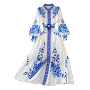 Royal Porcelain Bloom Gown