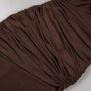 Mesh Rushed Long Dress