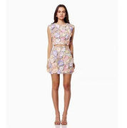 Petal Bloom 3D Floral Co-Ord Set