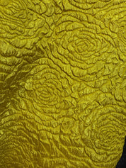 Golden Grace Bow-Detail Midi Dress