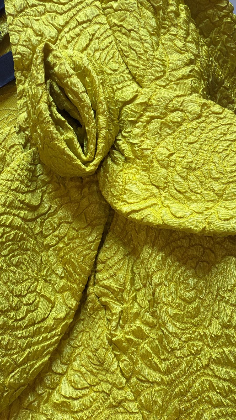 Golden Grace Bow-Detail Midi Dress
