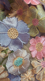 Petal Bloom 3D Floral Co-Ord Set