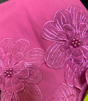 Blush Bloom A-Line Mini Dress
