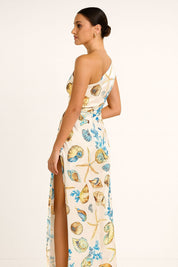 Oceana One-Shoulder Maxi Dress