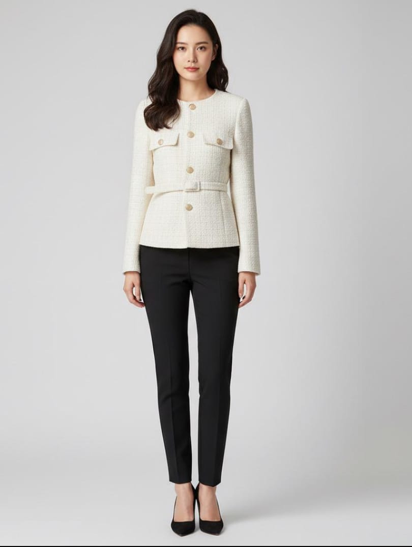 Winter Grace Textured Blazer