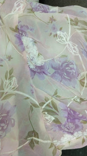 Pastel Petals Puff Sleeve Top