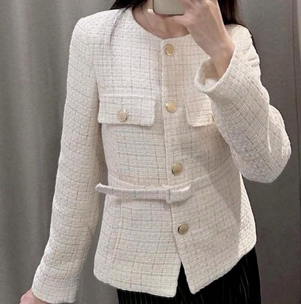 Winter Grace Textured Blazer