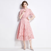 Elegance Midi Label Dress