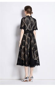 Elegance Midi Label Dress