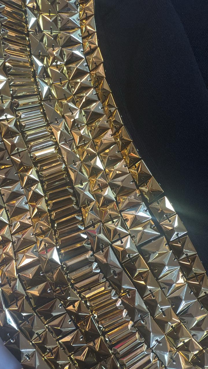 Gilded Desire Maxi Dress