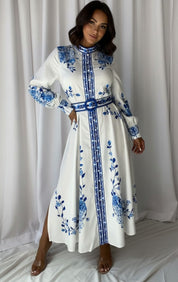Royal Porcelain Bloom Gown