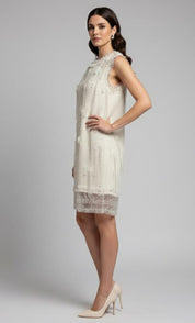 Ivory Whisper Label Dress