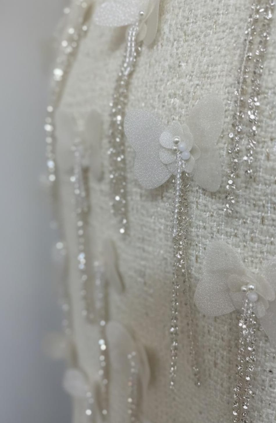 Ivory Whisper Label Dress