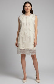 Ivory Whisper Label Dress