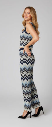 Cozy Chevron Knit Cord Set