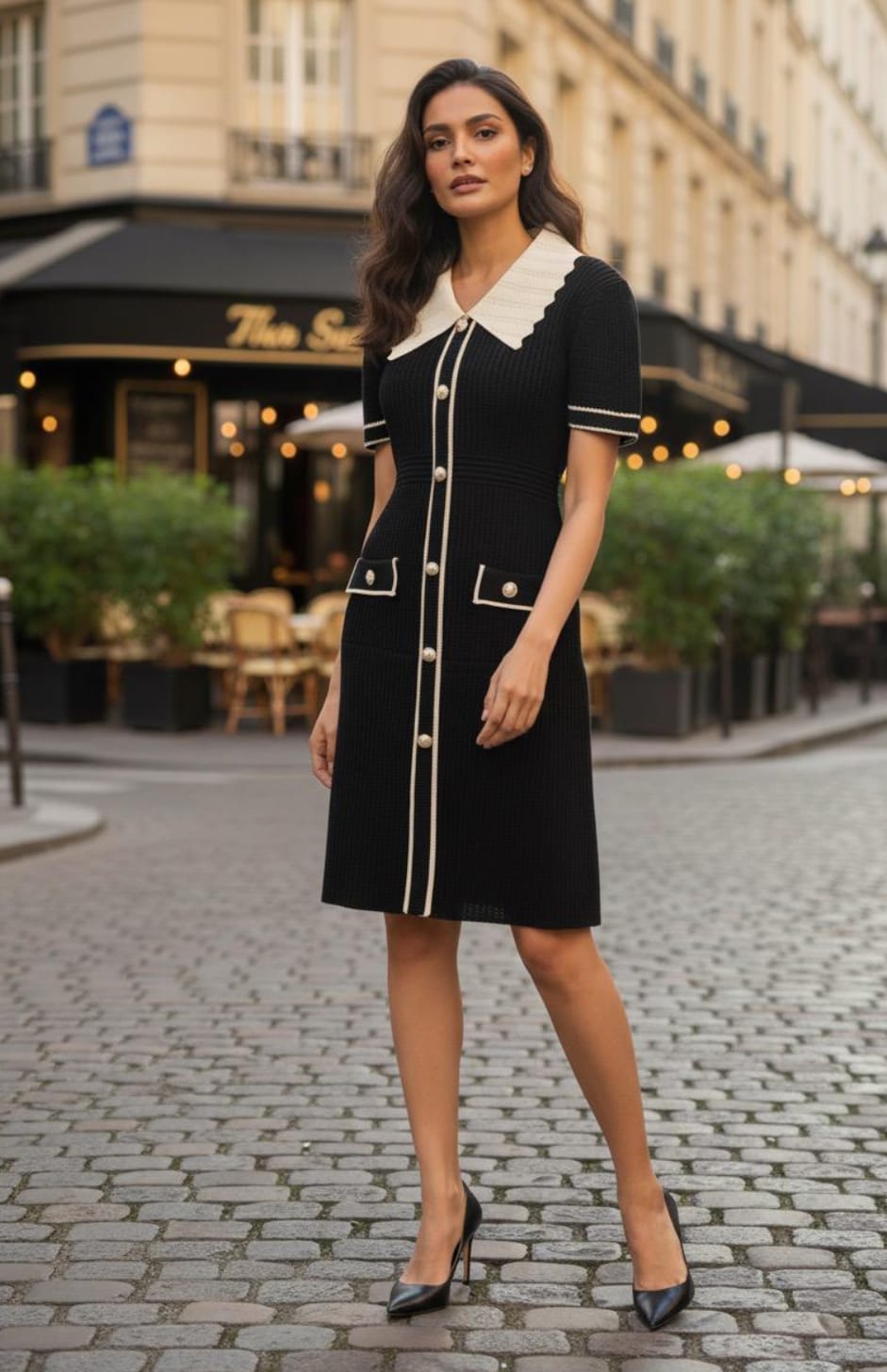 Verona Vintage Knit Dress
