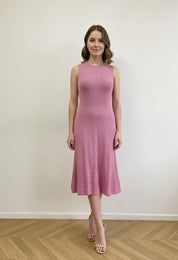 Pink Essence Textured Dress