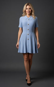 Bluebell Button-Down Dress