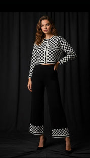 Checkmate Chic 2-Piece Set