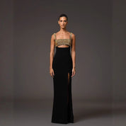 Gilded Desire Maxi Dress