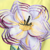 Floral Essence Yellow Dress