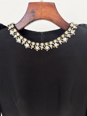 Midnight Ruffle Majesty Dress